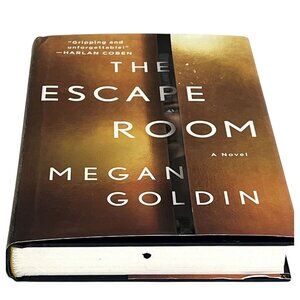 The Escape Room by Megan Goldin Hardcover Thriller Novel